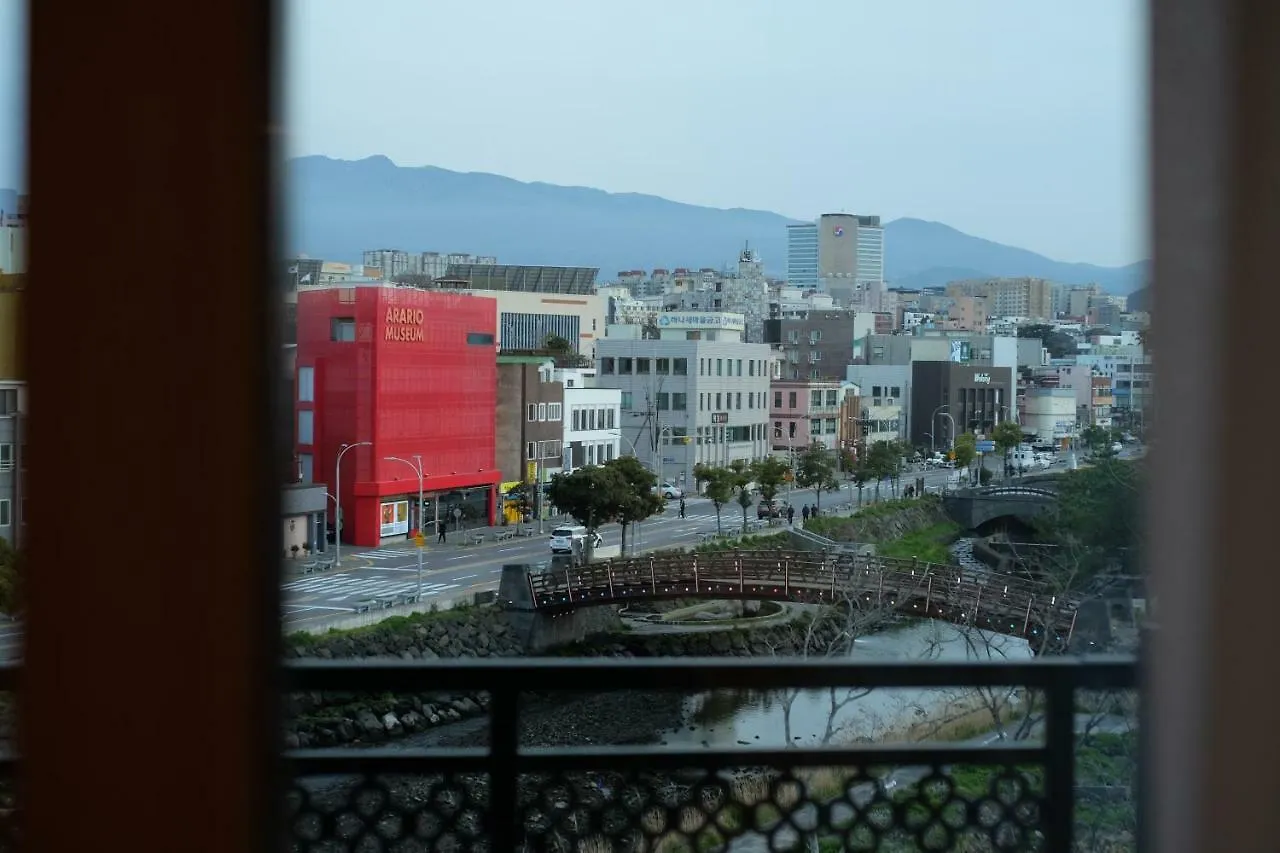 Gasthof Hotel Bed Radio Dongmoon Jeju